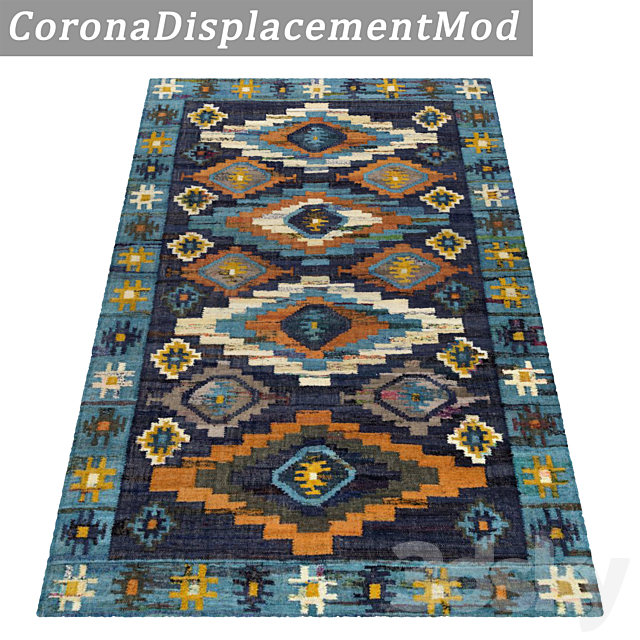 Carpets Set 1628 3DS Max Model - thumbnail 4