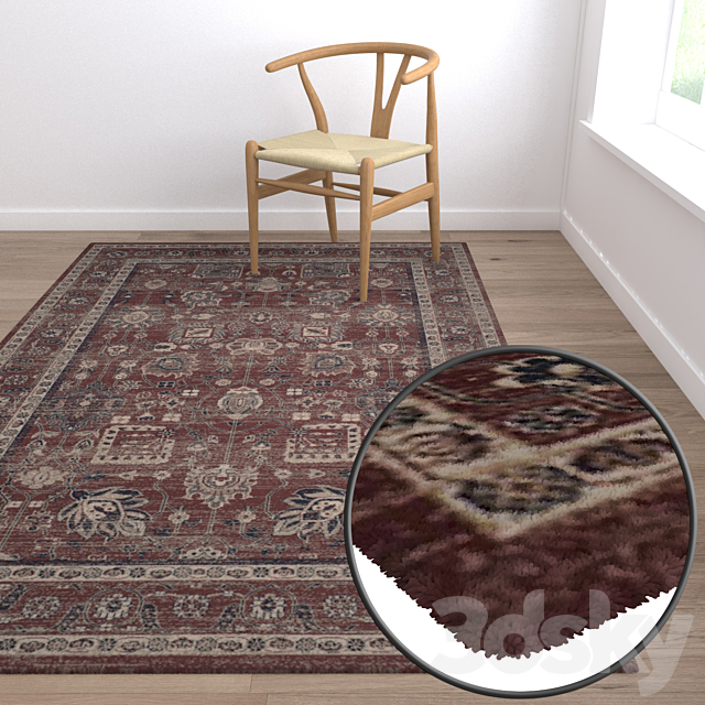 Carpets Set 21 3DS Max Model - thumbnail 2