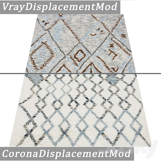 Carpets Set 2353 3ds Max - thumbnail 3