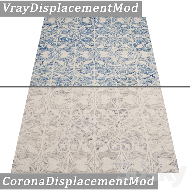 Carpets Set 2363 3DS Max Model - thumbnail 3