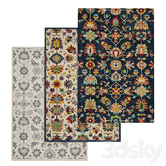 Carpets Set 38 3ds Max - thumbnail 1