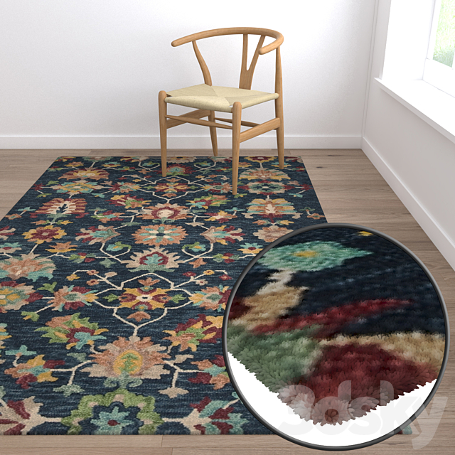 Carpets Set 38 3ds Max - thumbnail 2