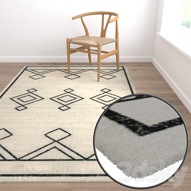 Carpets Set 571 3DS Max Model - thumbnail 5