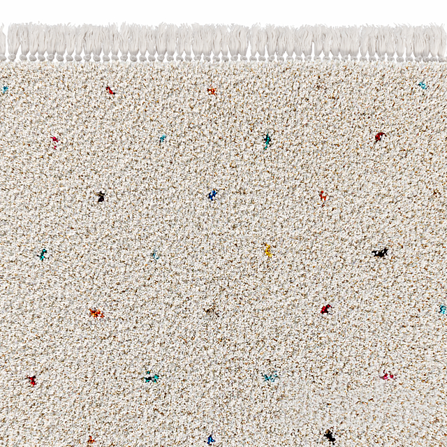 Children’s carpet in multicolored polka dots Javi from LA REDOUTE INTERIEURS 3ds Max - thumbnail 3