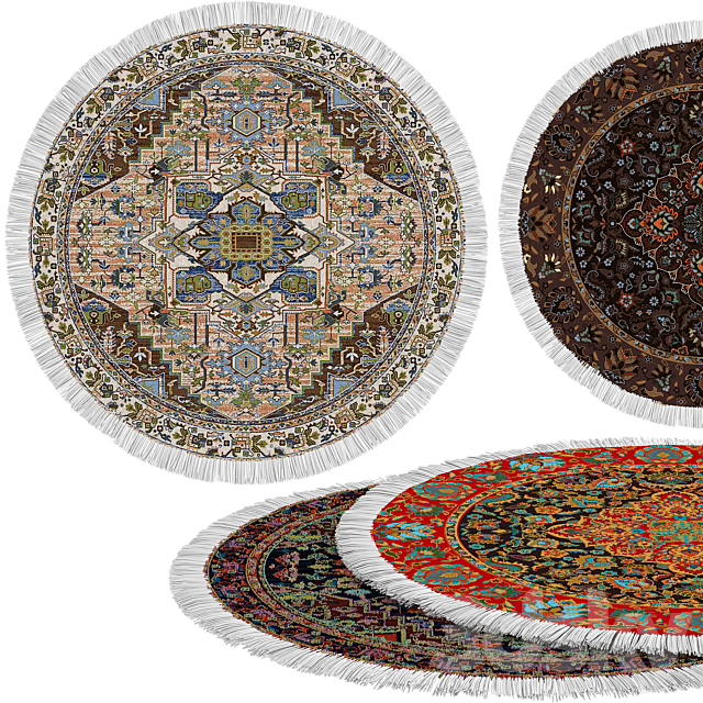 Circle rug 3ds Max - thumbnail 1