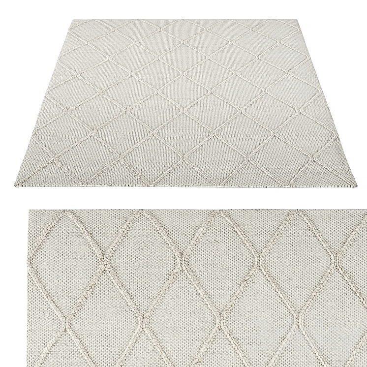 COAST DIAMOND RUG 3DS Max Model - thumbnail 1