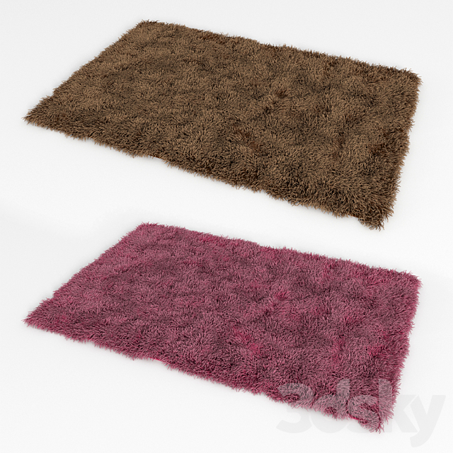 Deep-piled carpet 3DS Max Model - thumbnail 3