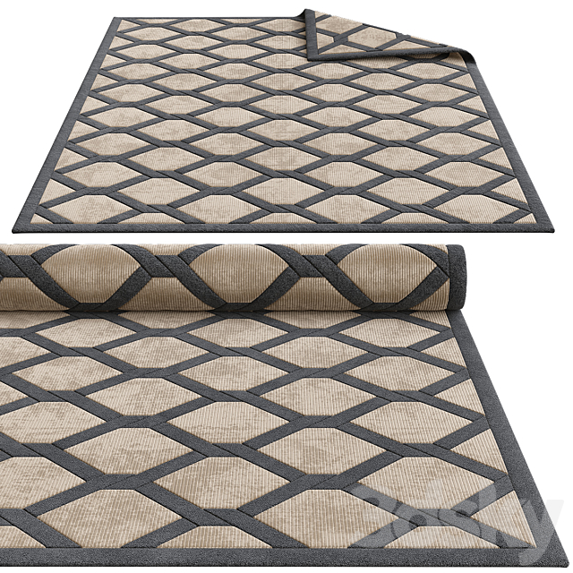 Exquisite rugs 3ds Max - thumbnail 1