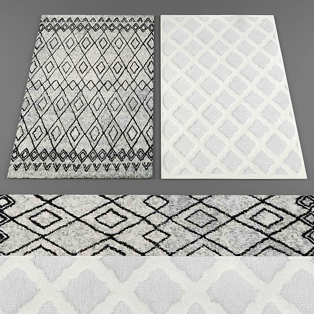 Froy rugs collection 019 3DS Max Model - thumbnail 2