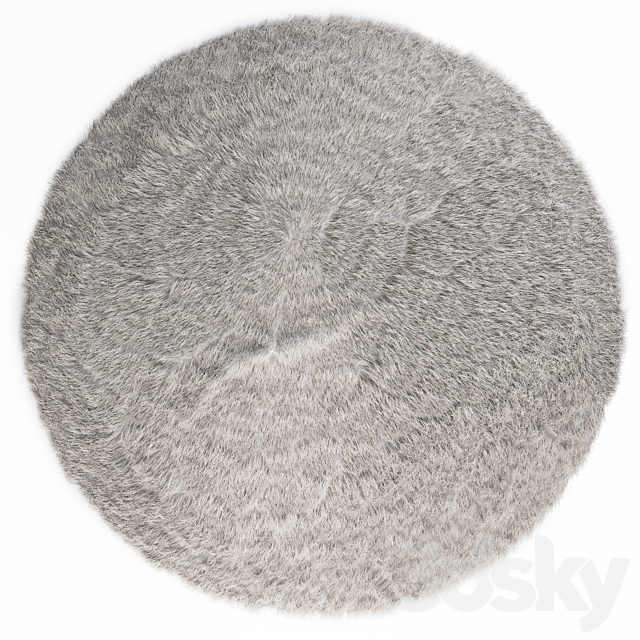 Fur carpet 3DS Max Model - thumbnail 3