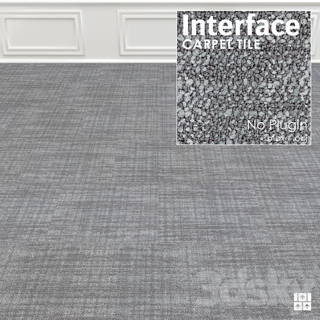 Interface Carpet Contemplation Texture No: 2 3ds Max - thumbnail 3