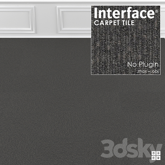 Interface Carpet Urban Retreat Two Texture No: 2 3ds Max - thumbnail 2