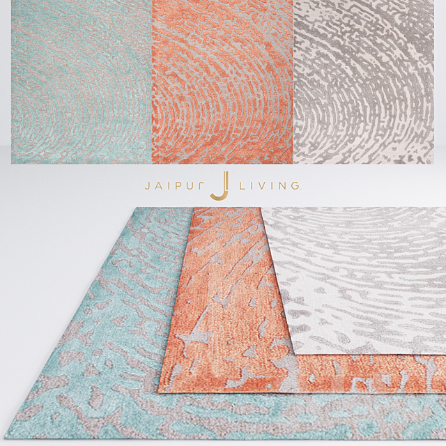 Jaipur Daizy Cut _ Loop Rug from Clayton Collection 3ds Max - thumbnail 1