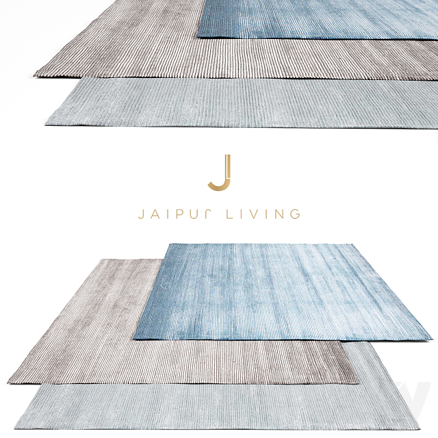 Jaipur Living Basis Rug Set 3ds Max - thumbnail 1