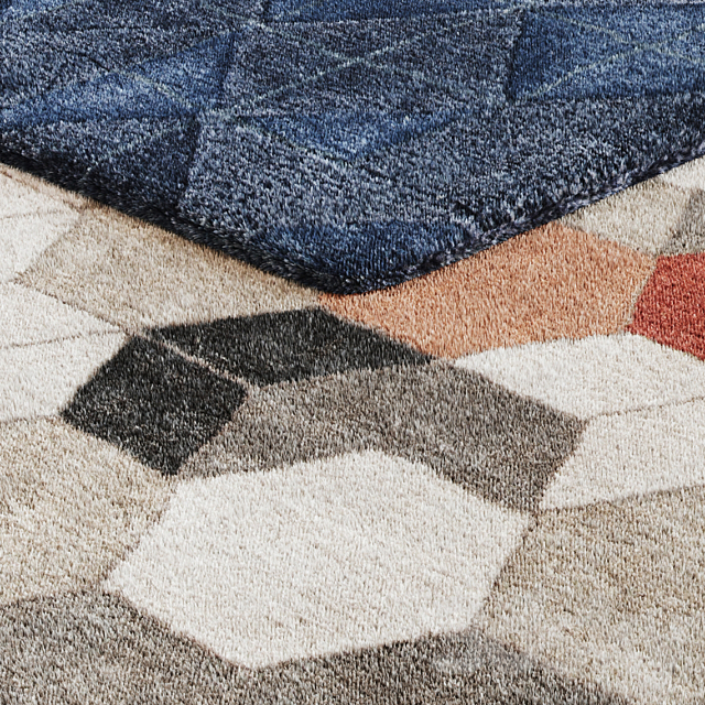 Jaipur Rug 22 3DS Max Model - thumbnail 3