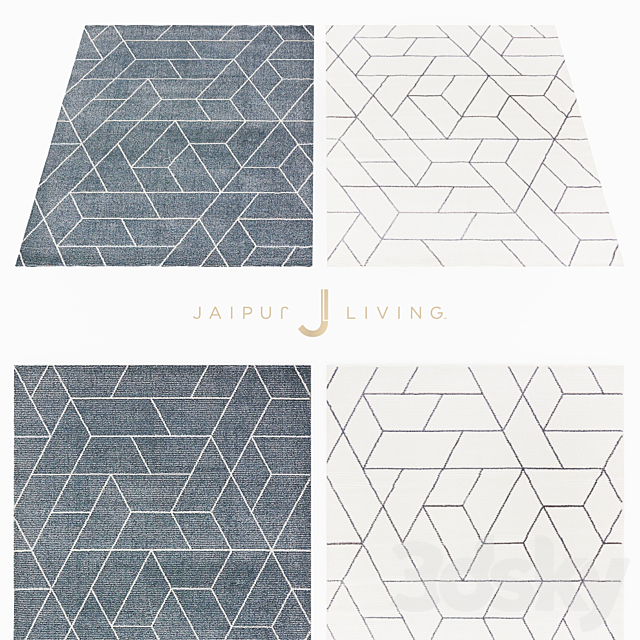 Jaipur Titan Rug From Jada Collection 3ds Max - thumbnail 1