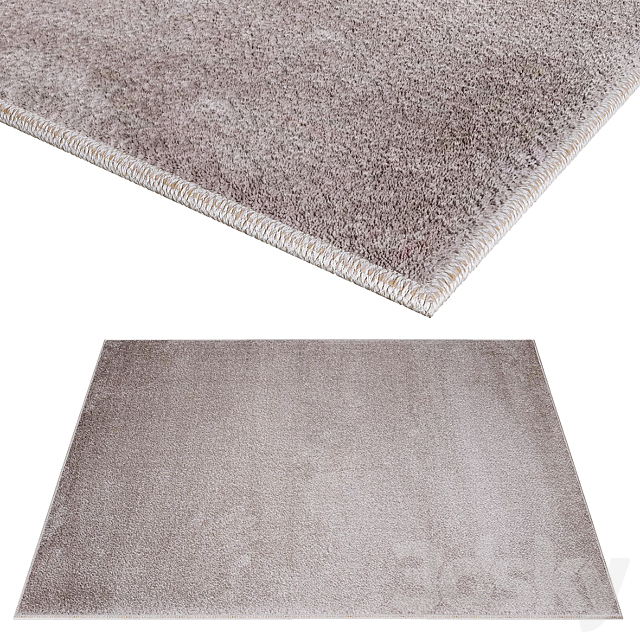 Jazzy 01800 beige rug 3ds Max - thumbnail 1