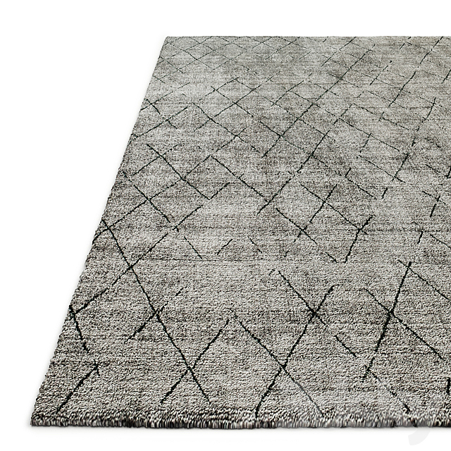 Kamal Handwoven Rug RH 3ds Max - thumbnail 2