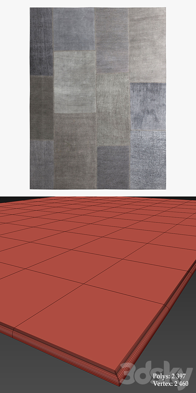 Kinnasand Rugs_448 3ds Max - thumbnail 3