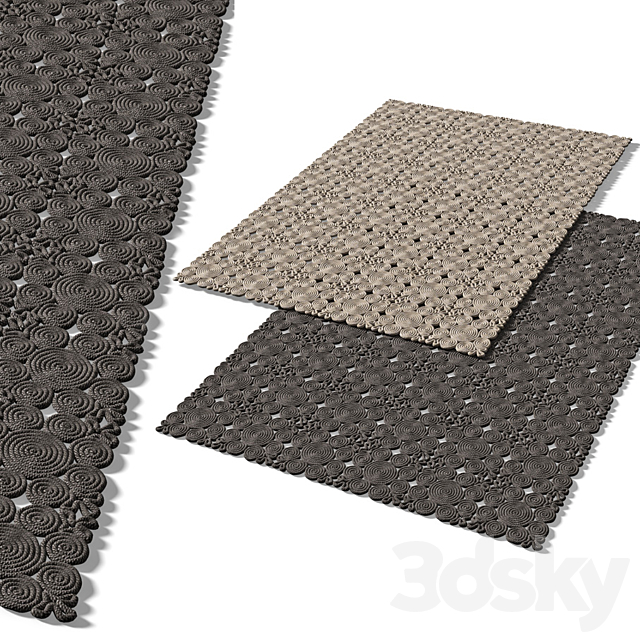 Knitted Rug 3ds Max - thumbnail 1