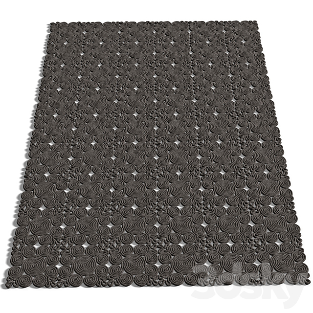 Knitted Rug 3ds Max - thumbnail 2