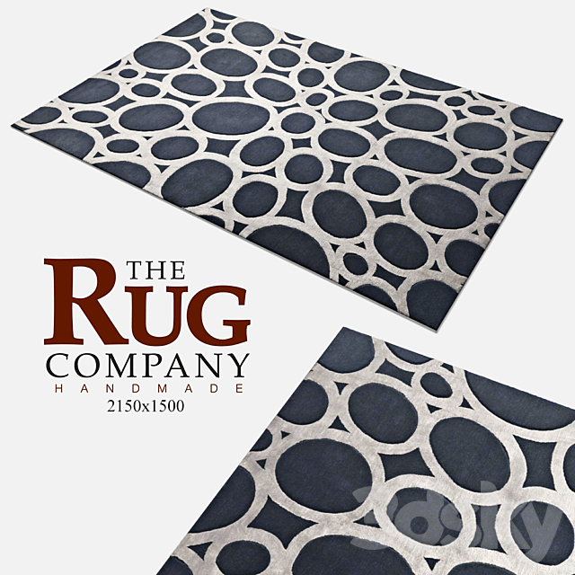 Kover_david-rockwell-silverrings-rug_55 3ds Max - thumbnail 2