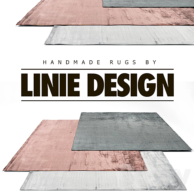 Linie Design Rug Set 4 3ds Max - thumbnail 1