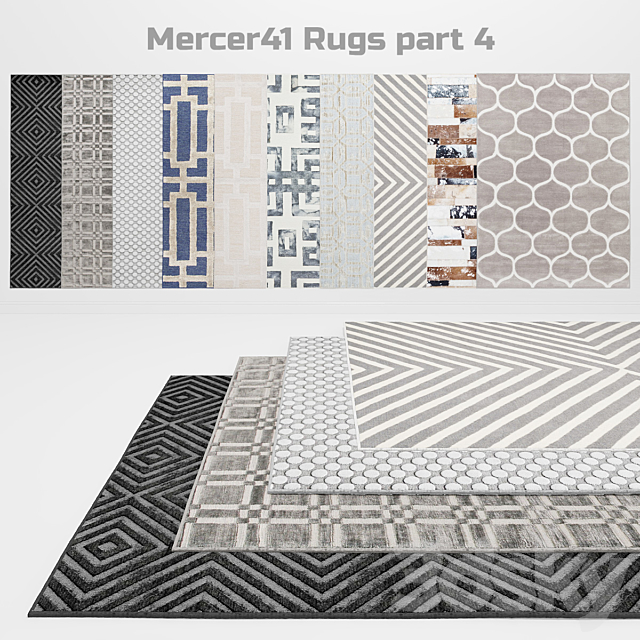 Mercer41 Rugs part 4 3ds Max - thumbnail 1