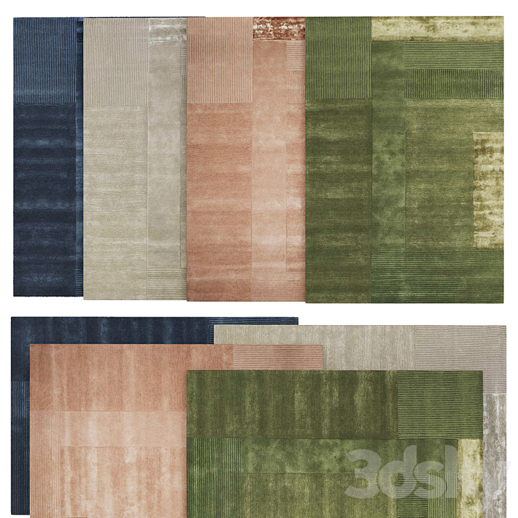 New rugs Collection 03 3DS Max Model - thumbnail 2