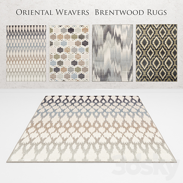 Oriental Weavers Brentwood Rugs 3ds Max - thumbnail 1