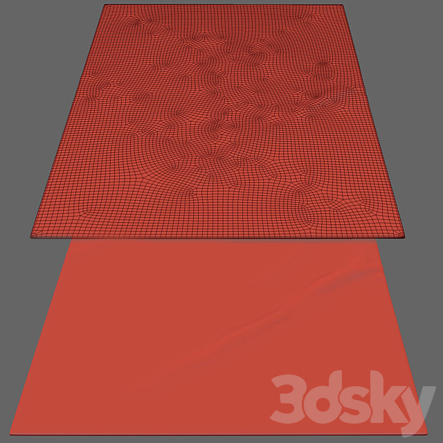 Oscillo Hand-Knotted Rug from Rh 3DS Max Model - thumbnail 2