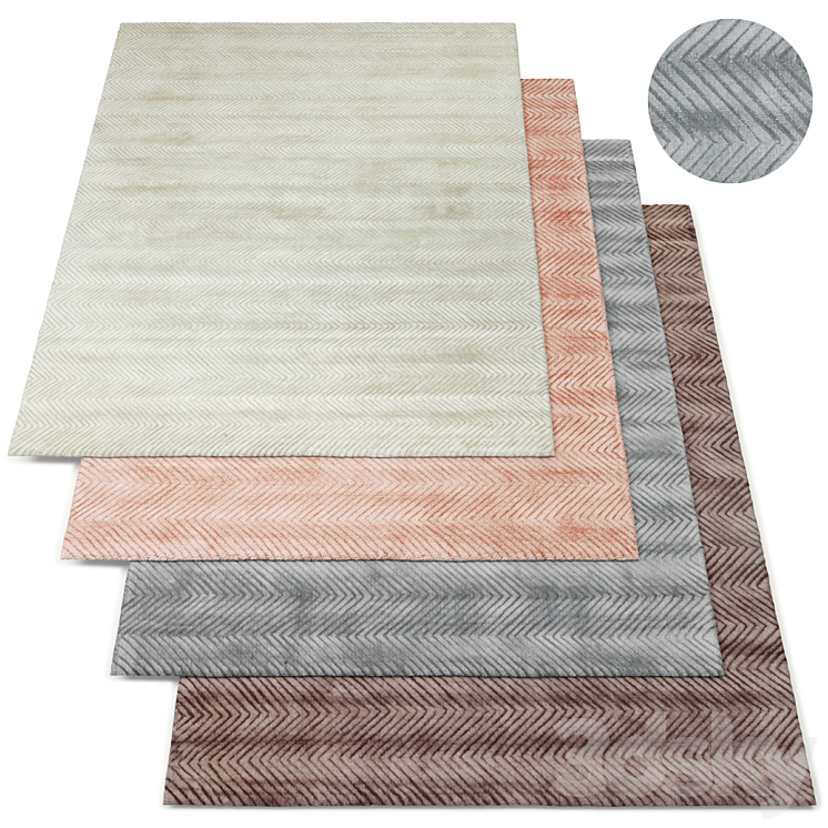 Parcia rug Cosmo Collection 3DS Max Model - thumbnail 3