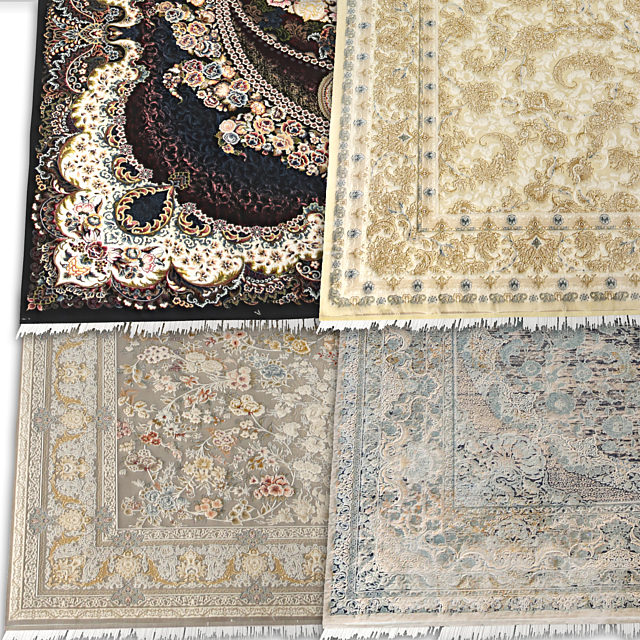 Persian Carpet Collection-vol1-4k texture 3ds Max - thumbnail 3