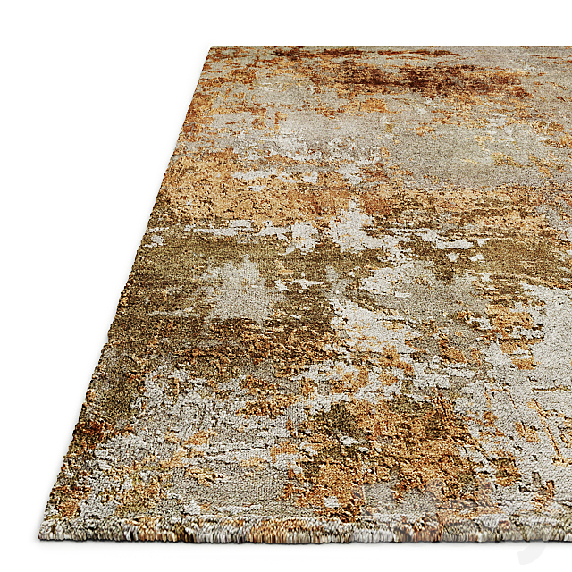 Raku Hand-Knotted Rug RH 3ds Max - thumbnail 2