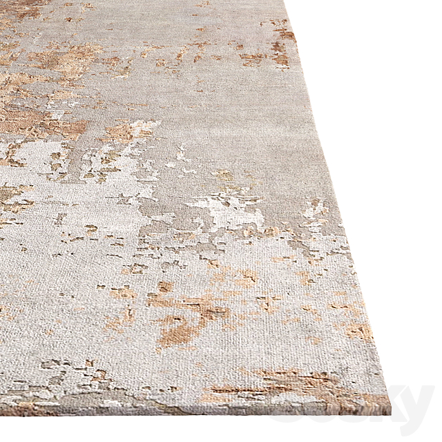 restoration hardware rug collections 3ds Max - thumbnail 2