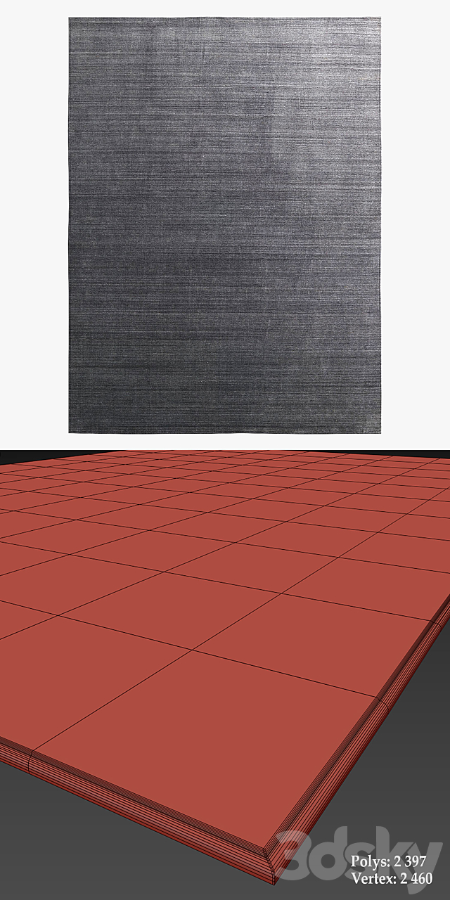 Restoration Hardware Rugs_58 3ds Max - thumbnail 3