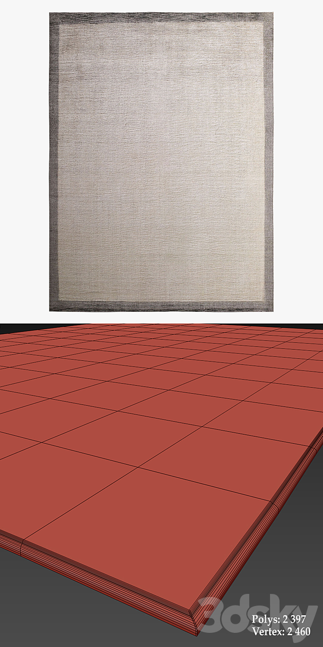 Restoration Hardware Rugs_69 3ds Max - thumbnail 3