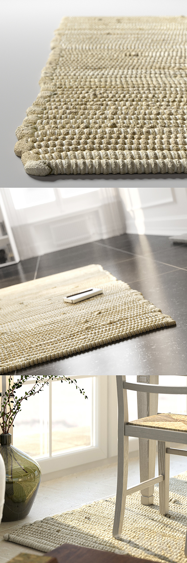 Rope carpet 3ds Max - thumbnail 2