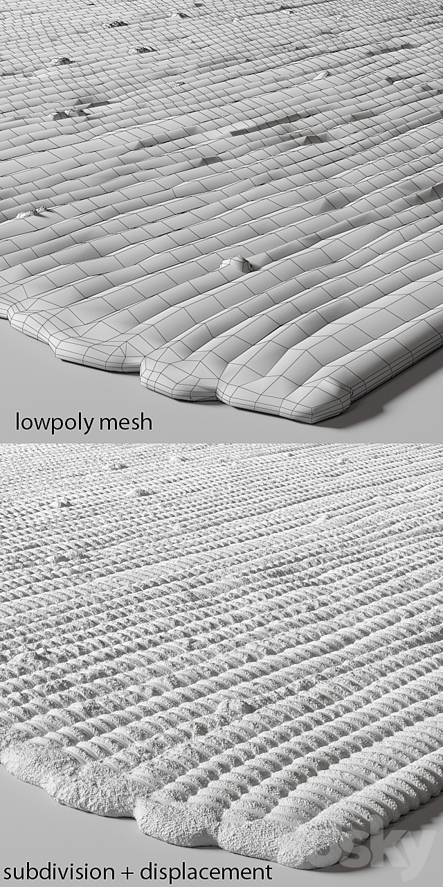 Rope carpet 3ds Max - thumbnail 3