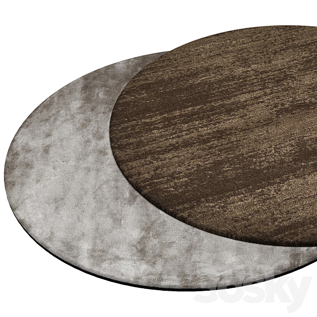 round carpet 3ds Max - thumbnail 2