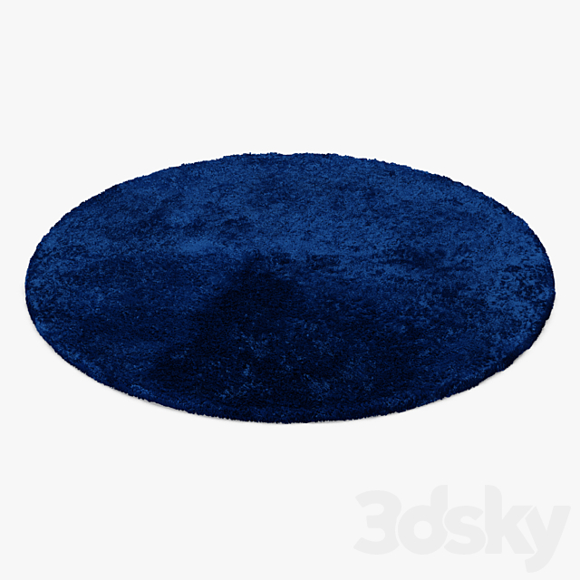 Round Carpet Morel 3DS Max Model - thumbnail 2