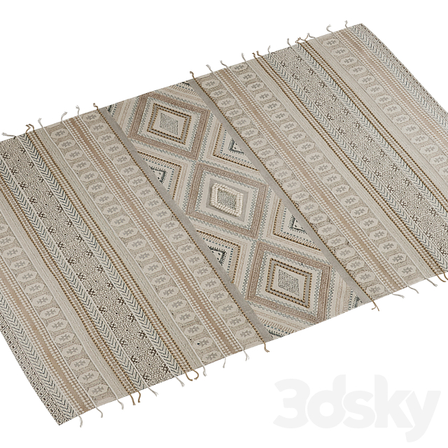 Rug Lata Ethnic 160×230 divan.ru 3ds Max - thumbnail 2