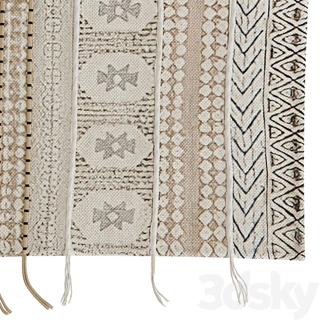 Rug Lata Ethnic 160×230 divan.ru 3ds Max - thumbnail 3