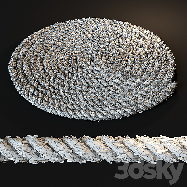 Rug mat 3ds Max - thumbnail 2