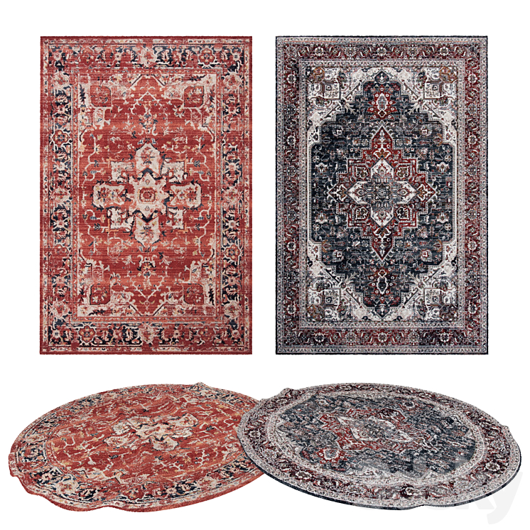 Rugs 3DS Max Model - thumbnail 1