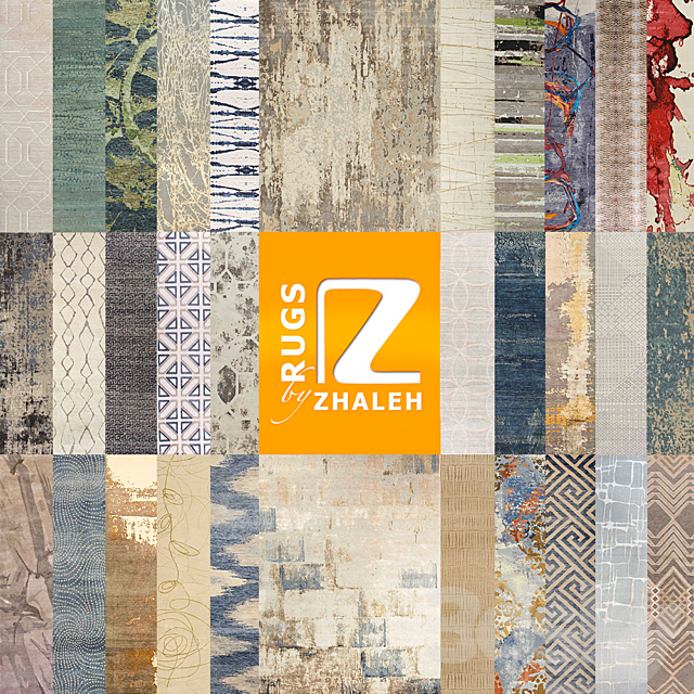 Rugs by ZHALEH (162 textures) 3DS Max Model - thumbnail 1