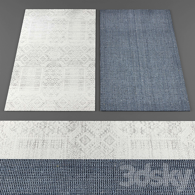 Rugs collection 121 3ds Max - thumbnail 2