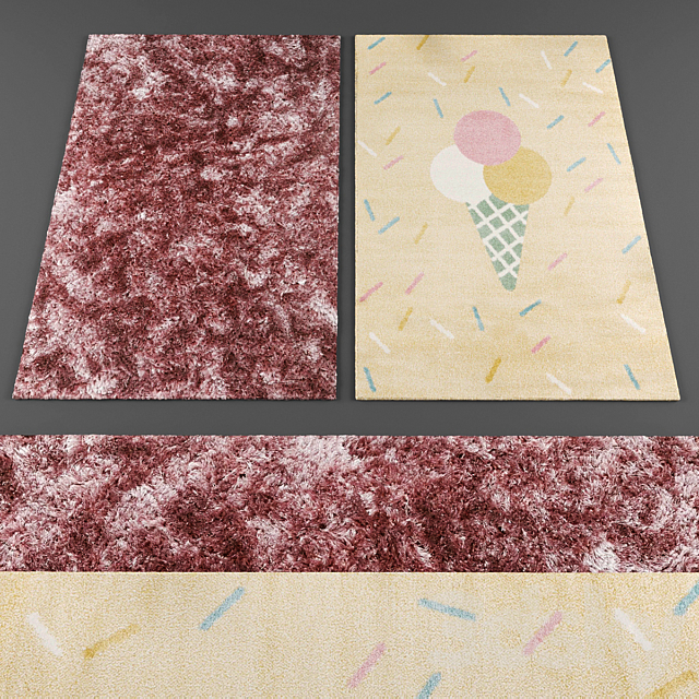 Rugs collection 300 3ds Max - thumbnail 3