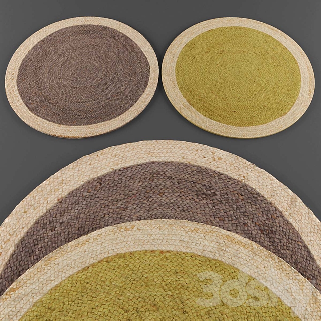 Rugs collection 301 3ds Max - thumbnail 3