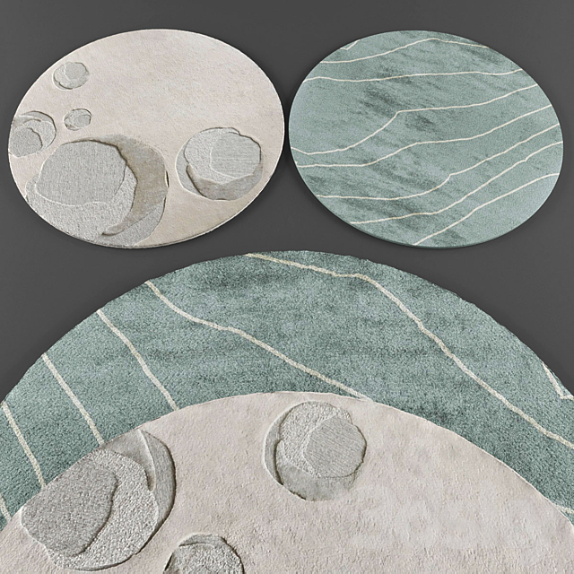 Rugs collection 323 3dsMax Model - thumbnail 1